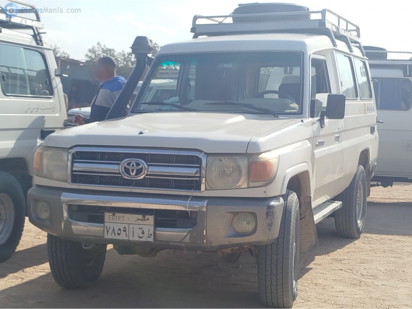 ٧٨٥٩ أقط, Toyota Land Cruiser 70 3-door Troop Carrier (J78), 1st facelift, 2007–2023