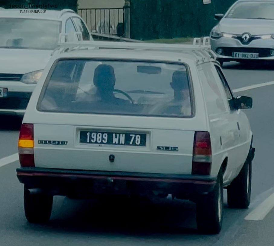 1989 WN 78, Peugeot 305 Break Service, 1982–1990