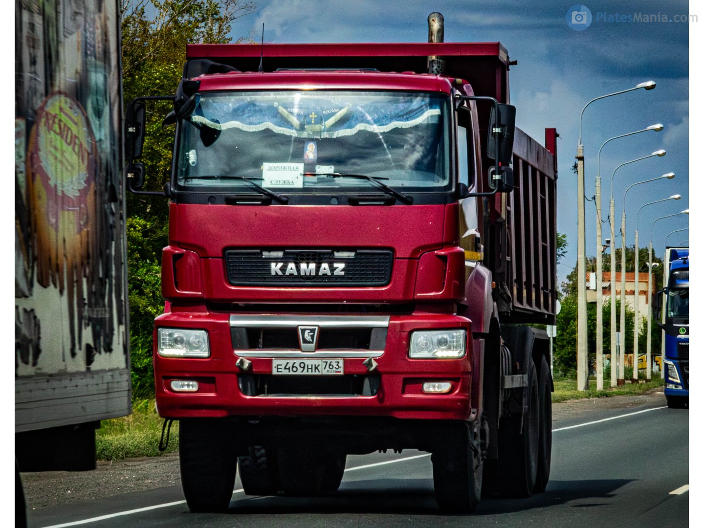 е 469 нк 763, KamAZ 6580 65802