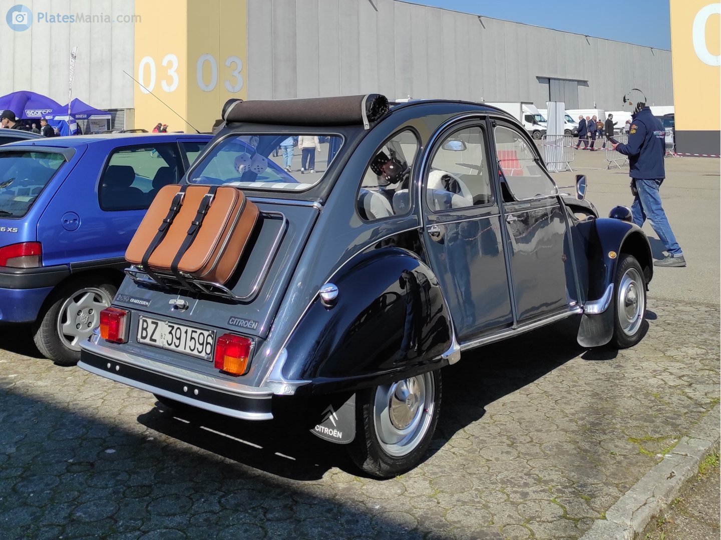 BZ 391596, Citroёn 2CV 1st gen Sedan, 1949–1990