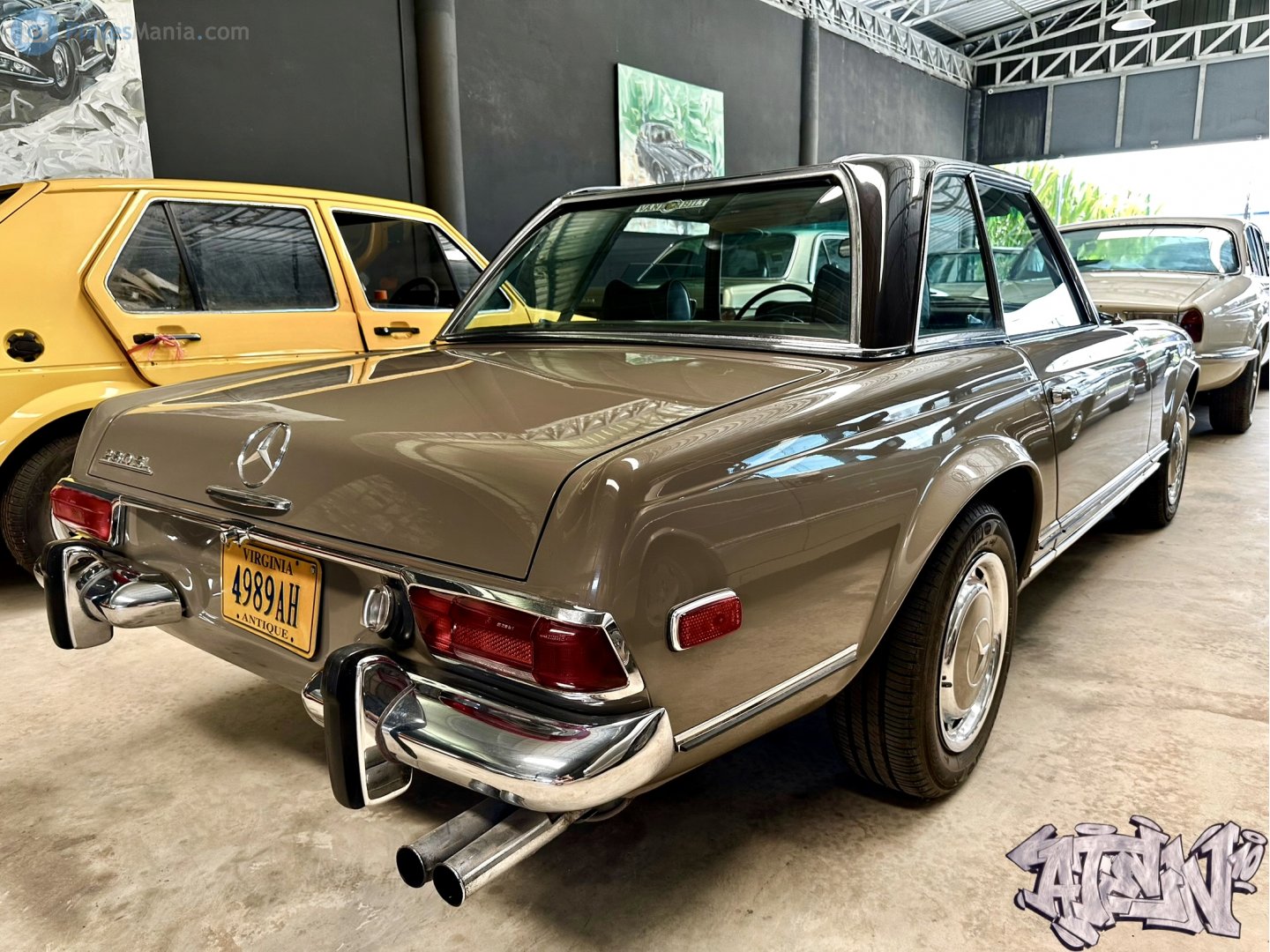 4989AH, Mercedes-Benz SL-Klasse 2nd gen 230­–280 SL (W113), 1963–1971