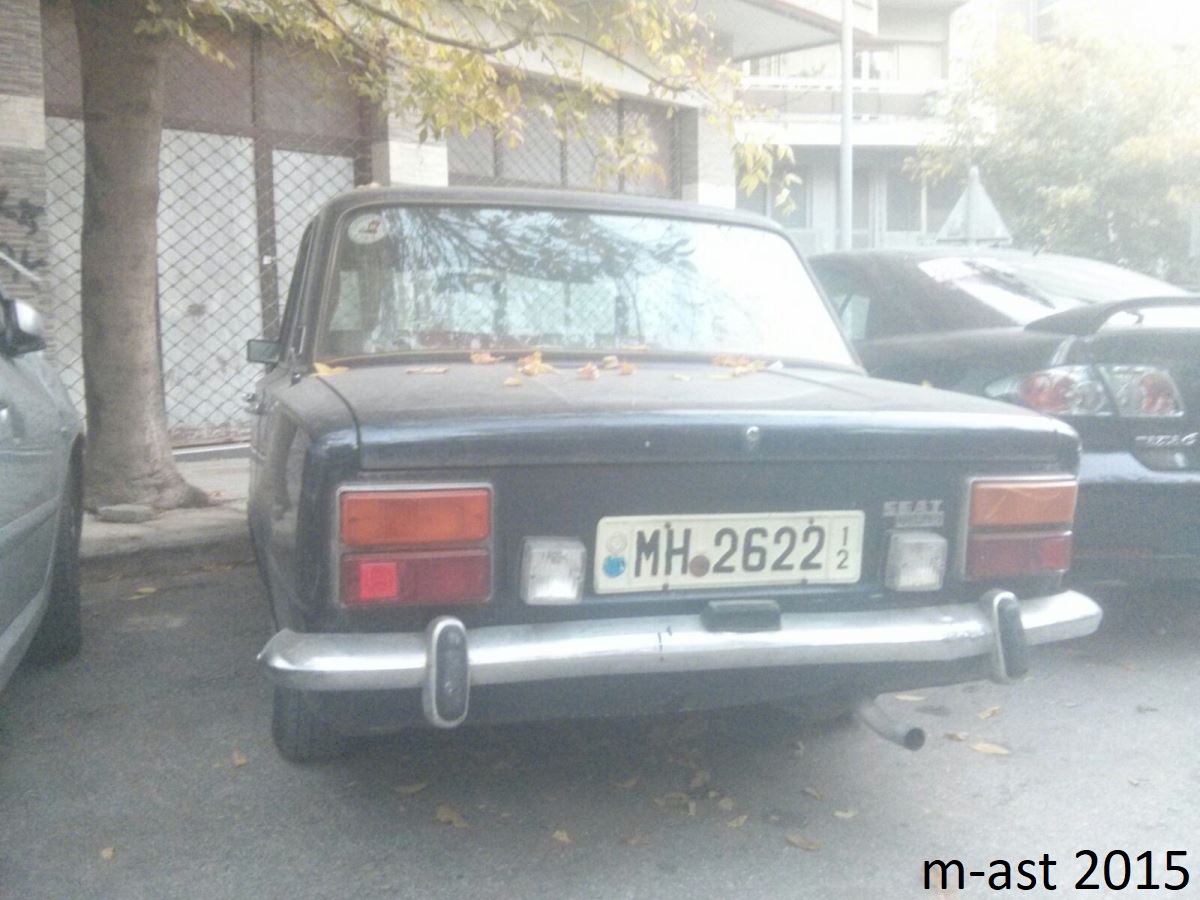 MH-2622, SEAT 124 1st gen (FA/FB) Berlina, 1968-1975