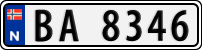 License plate of Norway, Trailers, motorcycles, special vehicles