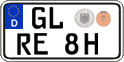 German license plate, Plates for oldtimers (type 