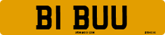 License plate of the United Kingdom, 1983 year system