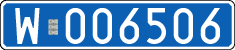 License plates of Poland, Diplomatic