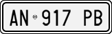 License plate of Italy, Cars (1994 year series)