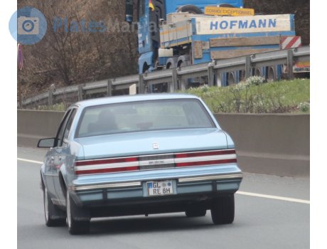 GL RE 8H, Buick Century