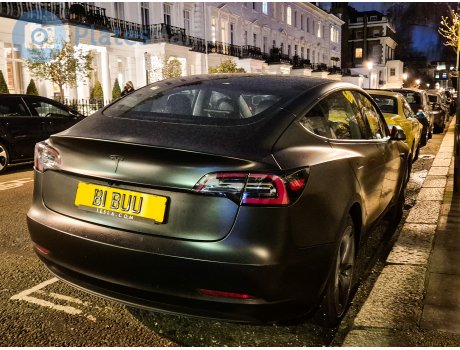 B1 BUU, Tesla Model 3