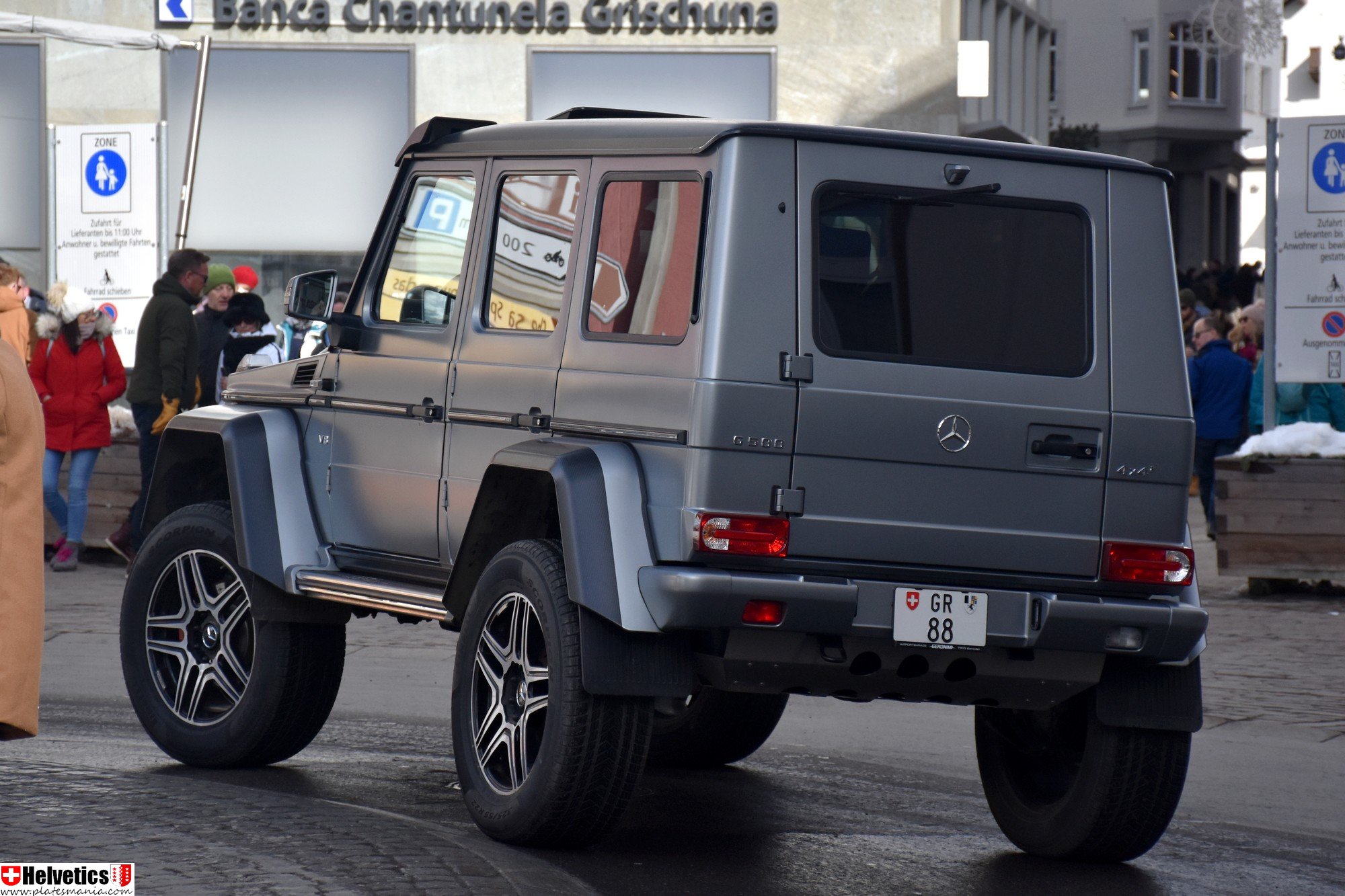 GR 88, Mercedes-Benz G-Klasse 1st gen 4×4² (W463), 2015–2017
