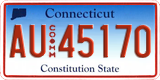 Connecticut, Commercial vehicles (AB-12345)
