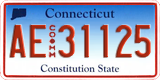 Connecticut, Commercial vehicles (AB-12345)