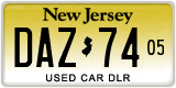 New Jersey, Dealer (ABC-1234/12-ABC34/1234-ABC)