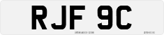 License plate of the United Kingdom, 1963 year system