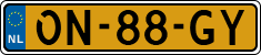 License plate of the Netherlands, Semi-trailers