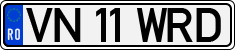 License plate of Romania, Regular plates