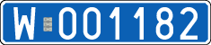 License plates of Poland, Diplomatic