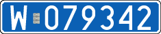 License plates of Poland, Diplomatic