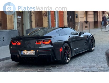 KA 0930 MH, Chevrolet Corvette