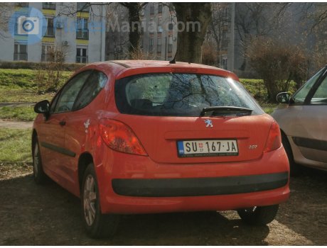 SU 167-JA, Peugeot 207