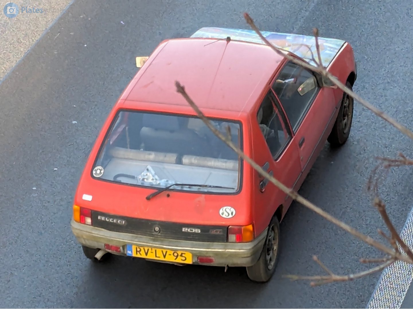 RV-LV-95, Peugeot 205 1st gen 3-door Hatch (20A/C), 1983–1998