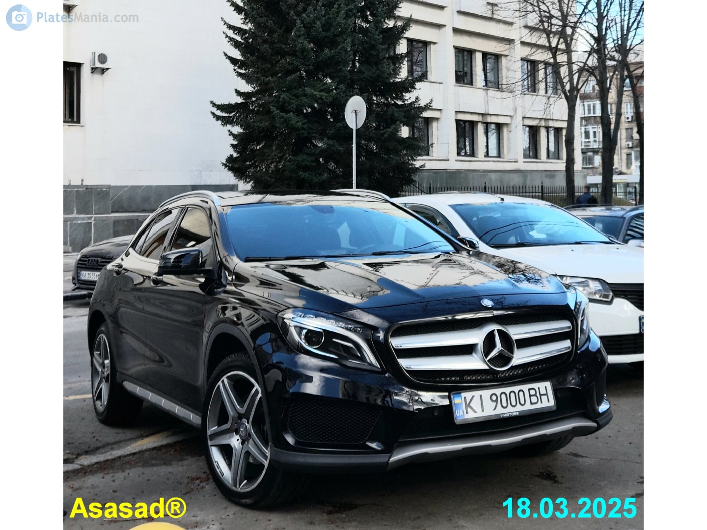 KI 9000 BH, Mercedes-Benz GLA-Klasse 1st gen (X156), 2013–2019