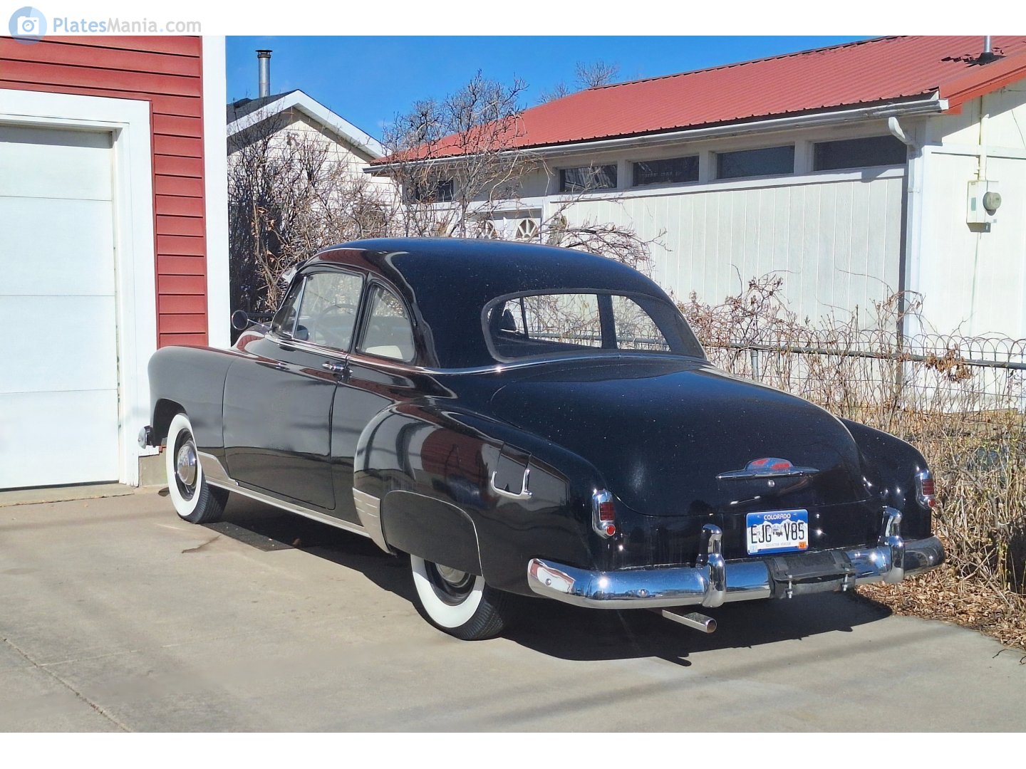 EJG-V85, Chevrolet Styleline 1st gen 2-door Sedan (1504/2104/1524/2124; A-body), 1949–1952