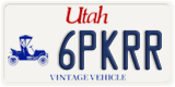 Utah, Vanity Plates