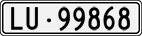 License plate of Switzerland, Cars