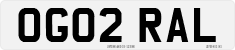 License plate of the United Kingdom, 2001 year system