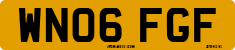 License plate of the United Kingdom, 2001 year system