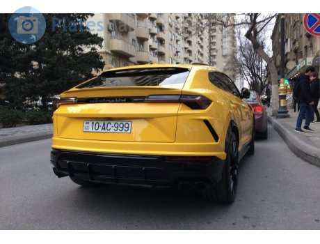 10 AC 999, Lamborghini Urus
