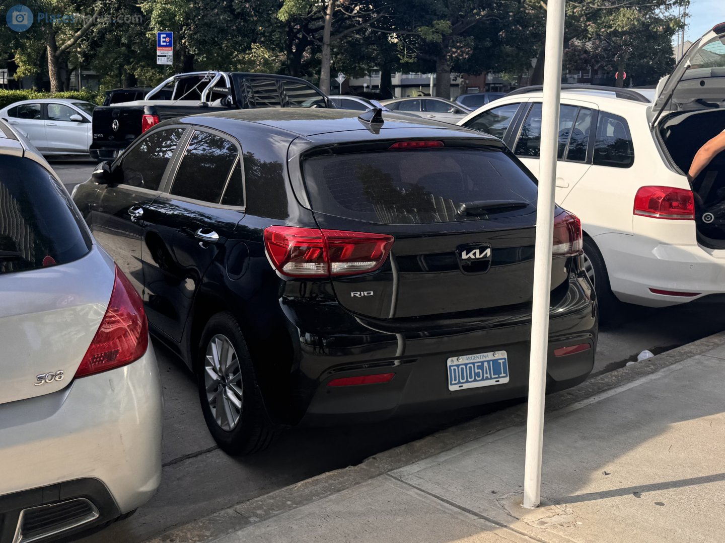 D005ALI, Kia Rio 4th gen Hatch (YB; Global-market), 2016–