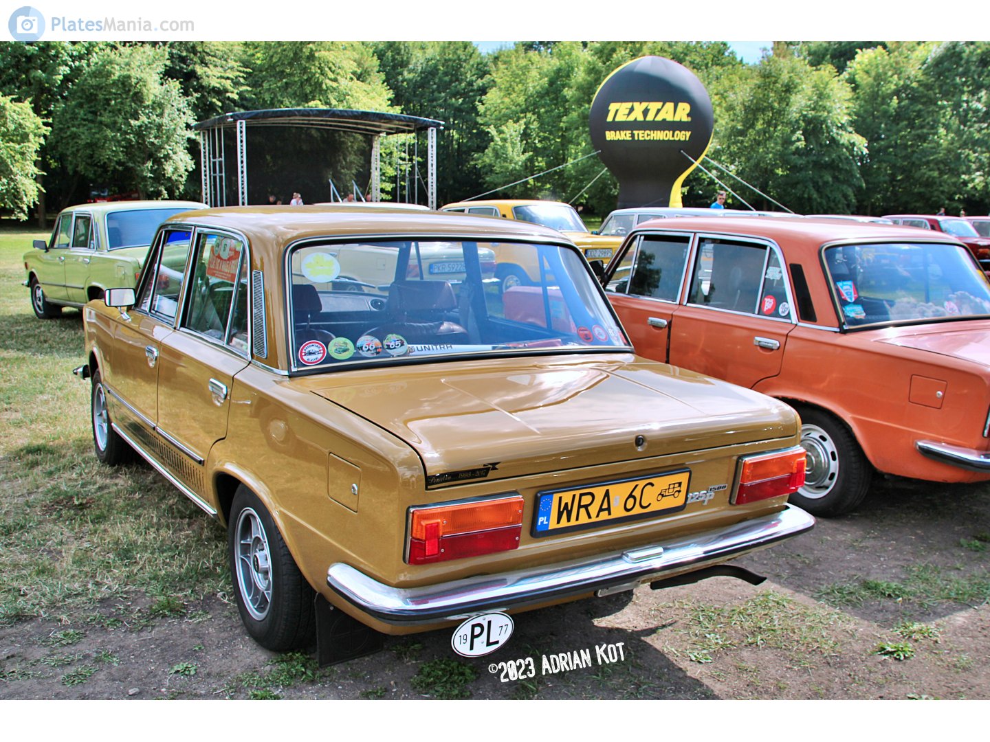 WRA 6C, Polski Fiat 125p 115C Sedan (MR75), facelift, 1975–1983