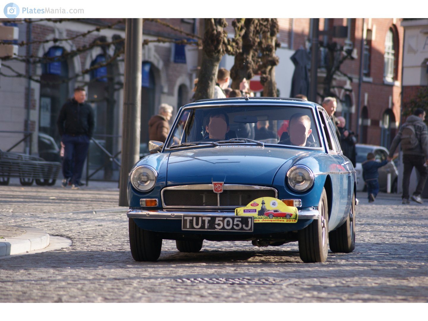 TUT505J, MG B 1st gen GT Coupé, 1965–1980