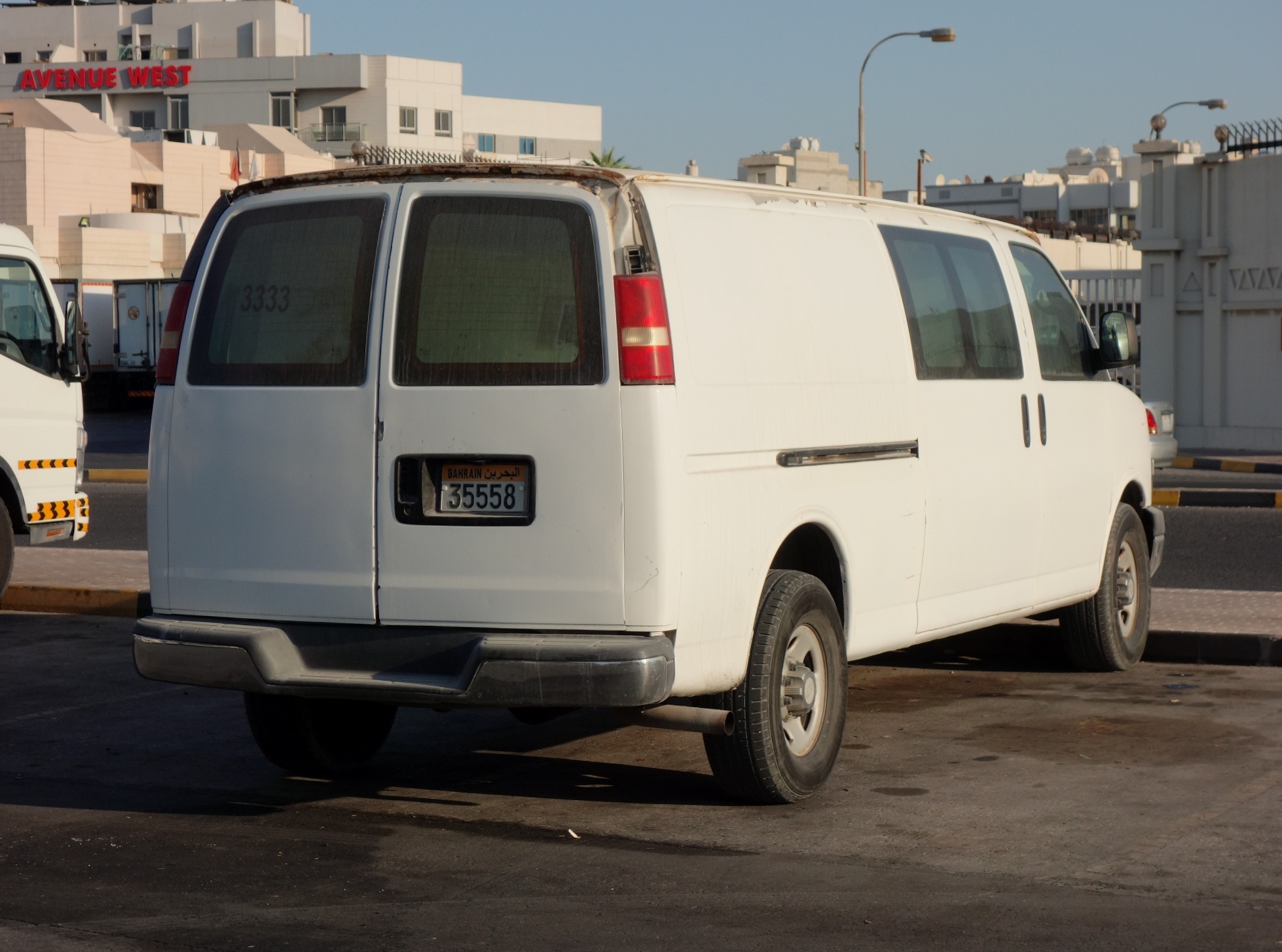35558, Chevrolet Express 1st gen (GMT610), facelift, 2002–