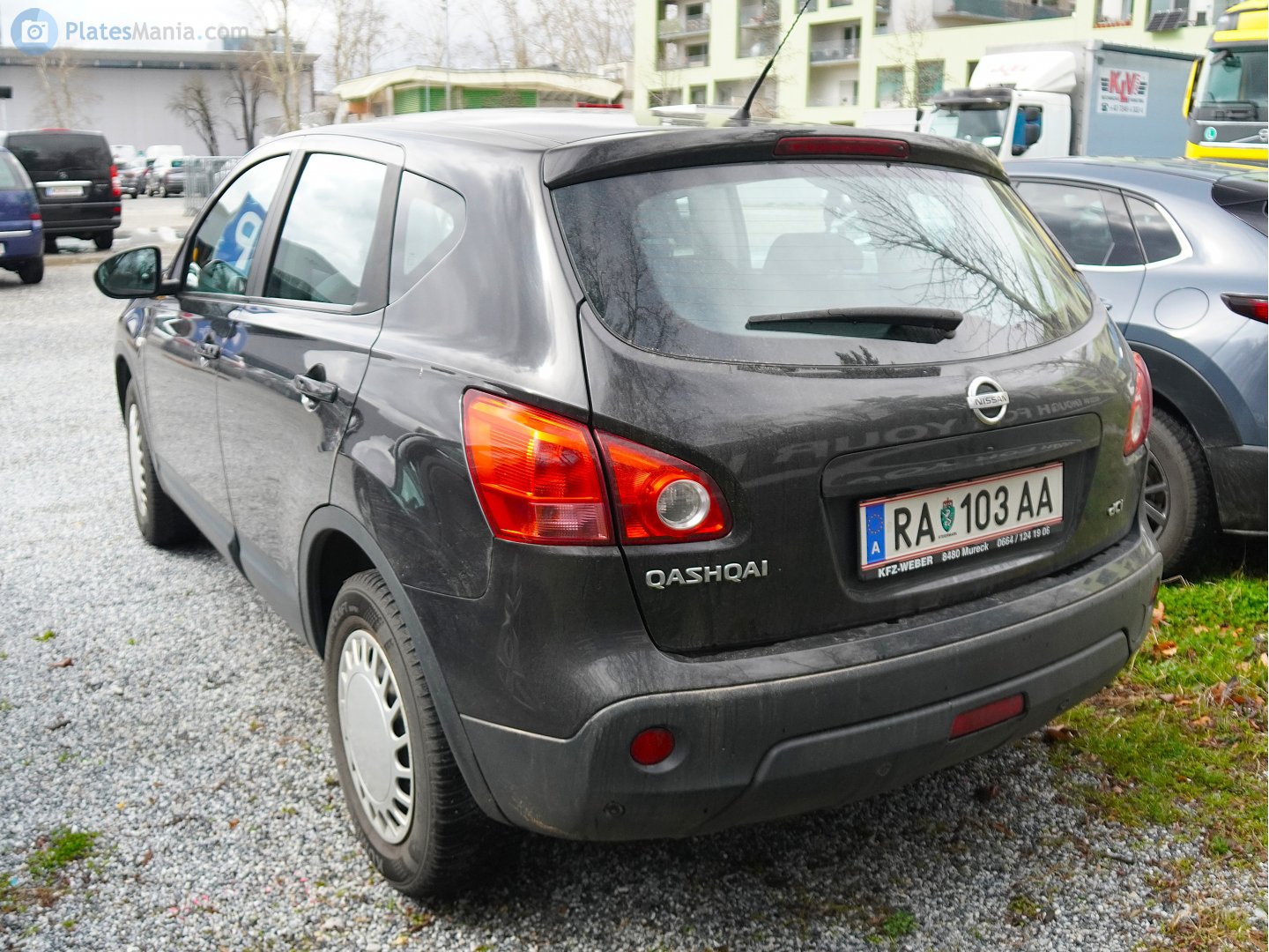 RA 103 AA, Nissan Qashqai 1st gen (Xiaoke) (J10), 2007–2009 (–2014 for CN-market)