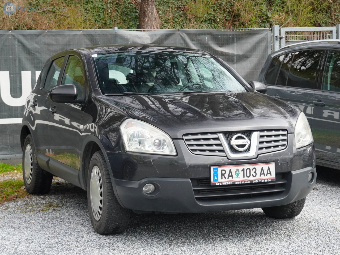 RA 103 AA, Nissan Qashqai 1st gen (Xiaoke) (J10), 2007–2009 (–2014 for CN-market)