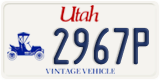 Utah, Specialty plates (1234A)