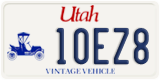 Utah, Specialty plates (12AB3)