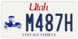 Utah, Specialty plates (A123B)