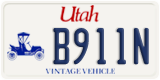 Utah, Specialty plates (A123B)