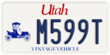 Utah, Specialty plates (A123B)