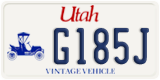 Utah, Specialty plates (A123B)