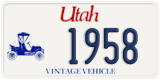 Utah, Vanity Plates
