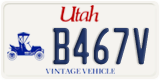 Utah, Specialty plates (A123B)