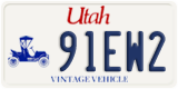 Utah, Specialty plates (12AB3)