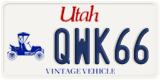 Utah, Vanity Plates