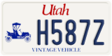 Utah, Specialty plates (A123B)