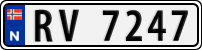 License plate of Norway, Trailers, motorcycles, special vehicles
